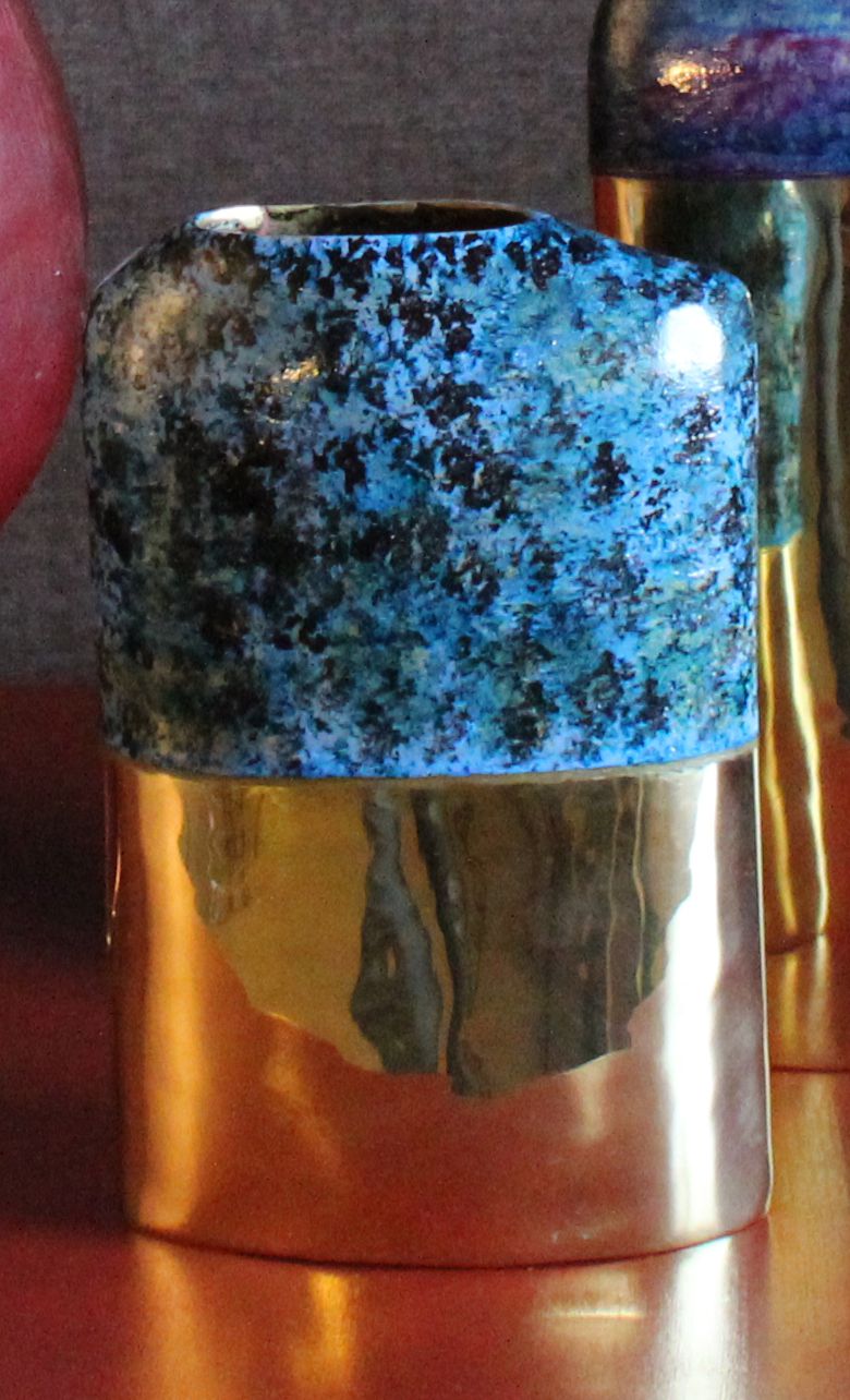 VASE Bouteille laiton MM