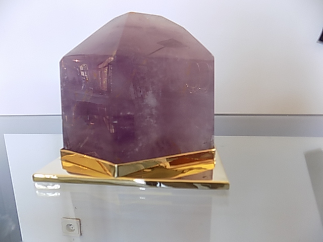 PRISME AMETHYSTE SOCLE SIMPLE